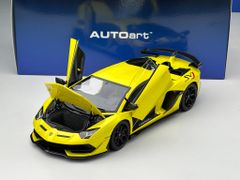 Xe Mô Hình Lamborghini Aventador SVJ 1:18 AUTOart ( Vàng )