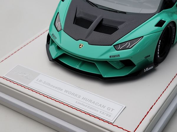 Xe Mô Hình Lamborghini Hurance 1:18 Ivy Model ( Tiffany Blue )