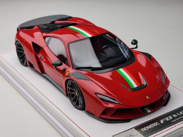 Xe Mô Hình Ferrari Novitec F8 1:18 Ivy Merit ( Rosso Corsa )