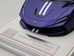 Xe Mô Hình Ferrari Novitec F8 1:18 ( HongKong Violet White Stripes )