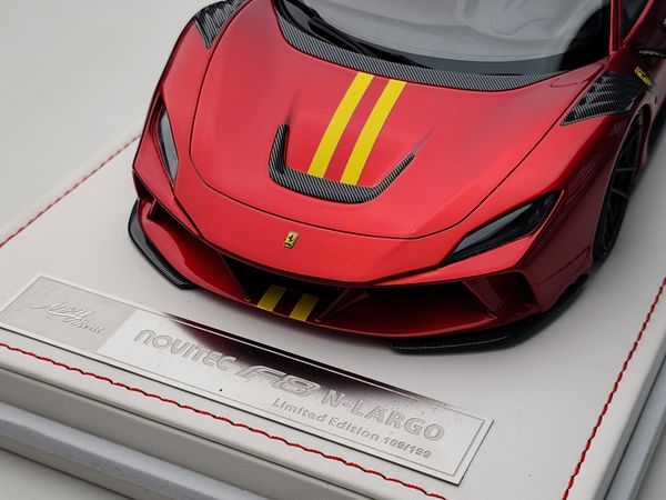 Xe Mô Hình Ferrari Novitec F8 1:18 Ivy Merit ( Candy Red )