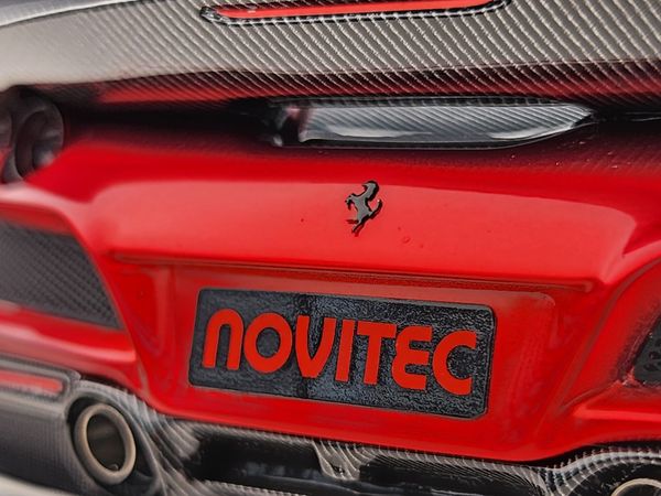 Xe Mô Hình Ferrari Novitec F8 1:18 Ivy Merit ( Candy Red )