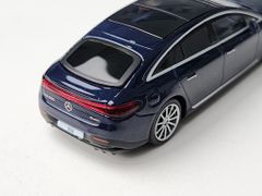 Xe Mô Hình Mercedes-Benz EQS 580 4MATIC 1:64 MiniGT ( Blue Matallic )