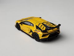 Xe Mô Hình Lamborghini Aventador SVJ 1:64 MiniGT ( Vàng )