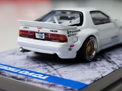 Xe Mô Hình Pandem Mazda RX-7 FC3S 1:64 Tarmac Works ( White )