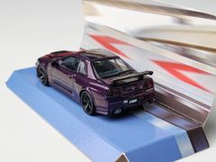 Xe Mô Hình Nismo R34 GT-R Z-Tune 1:64 Tarmac Works ( Tím )