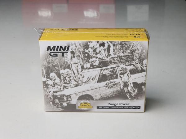 Set Xe Mô Hình Range Rover 1982 1:64 MiNiGT ( Vàng )