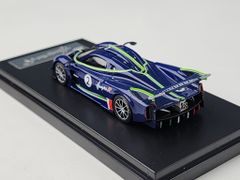 Xe Mô Hình Pagani Huayra R 1:64 LCD ( Blue Carbon )