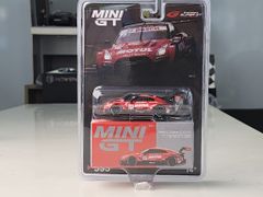 Xe Mô Hình Nissan R35 GT-R Nismo GT500 #23 2021 1:64 MiniGT ( Đỏ )