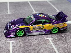 Xe Mô Hinh Nissan S15 SILVIA LB-Super Silhouette #555 2022 Formula Drift 1:64 MiniGT ( Japan RHD )