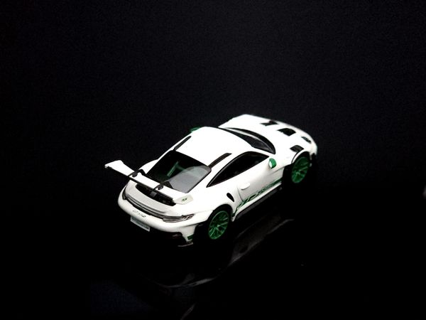 Xe Mô Hình Porsche 911 GT3 RS 1:64 Minichamps ( White & Green )