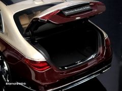 Xe Mô Hình Mercedes-Maybach S-Class Kalahari 1:18 Almost Real ( Gold & Rubellite Red )