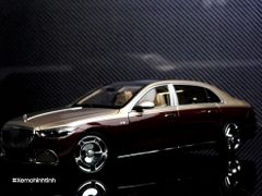 Xe Mô Hình Mercedes-Maybach S-Class Kalahari 1:18 Almost Real ( Gold & Rubellite Red )