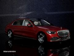 Xe Mô Hình Mercedes-Maybach S-Class Patagonia 1:18 Almost Real ( Red )