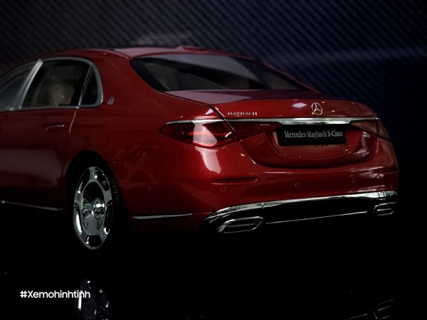 Xe Mô Hình Mercedes-Maybach S-Class Patagonia 1:18 Almost Real ( Red )