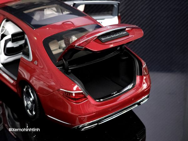 Xe Mô Hình Mercedes-Maybach S-Class Patagonia 1:18 Almost Real ( Red )