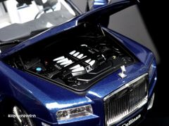Xe Mô Hình Rolls Royce Cullinan 1:18 Kengfai ( Pikes Peak Blue 26-Inch )