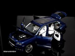 Xe Mô Hình Rolls Royce Cullinan 1:18 Kengfai ( Pikes Peak Blue 26-Inch )