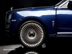 Xe Mô Hình Rolls Royce Cullinan 1:18 Kengfai ( Pikes Peak Blue 26-Inch )