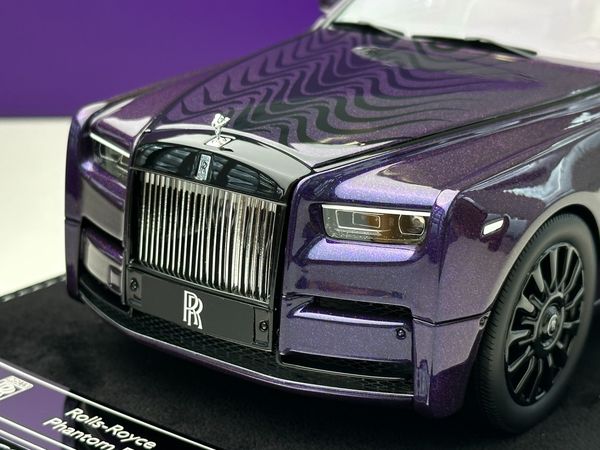 Xe Mô Hình Rolls Royce Phantom Syntopia Collector's Edition 1:18 HH Model ( Mysterious Purple )