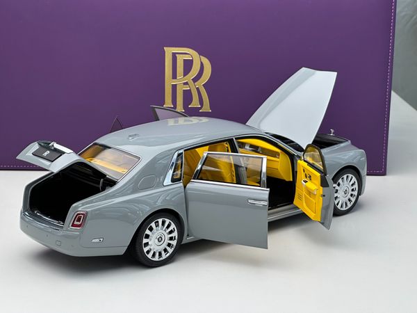 Xe Mô Hình Rolls Royce Phantom 1:18 Kengfai ( Grey )