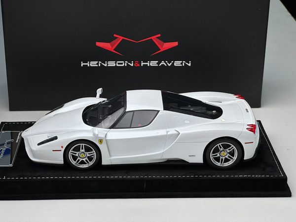 Xe Mô Hình Ferrari Enzo 1:18 HH Model ( Bianco Avorio )