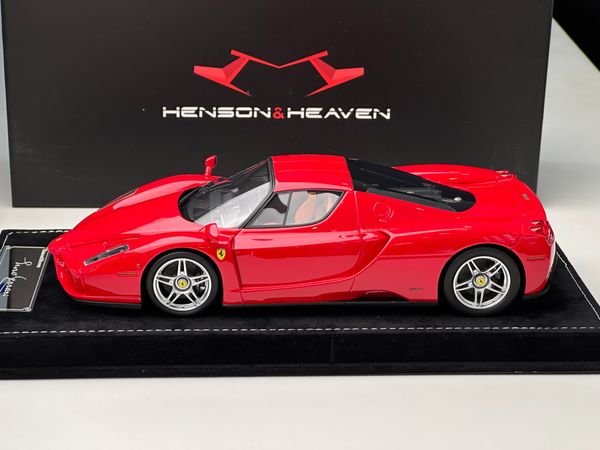 Xe Mô Hình Ferrari Enzo 1:18 HH Model ( Rosso Crosa )