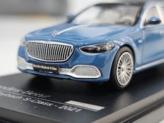 Xe Mô Hình Mercedes-Benz S-Class 2021 1:64 Almost Real ( Xanh Vintage )