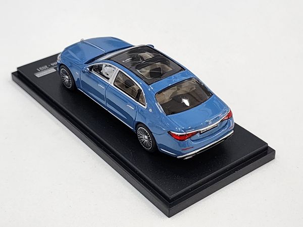 Xe Mô Hình Mercedes-Benz S-Class 2021 1:64 Almost Real ( Xanh Vintage )