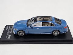 Xe Mô Hình Mercedes-Benz S-Class 2021 1:64 Almost Real ( Xanh Vintage )