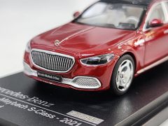 Xe Mô Hình Mercedes-Benz S-Class 2021 1:64 Almost Real ( Đỏ )