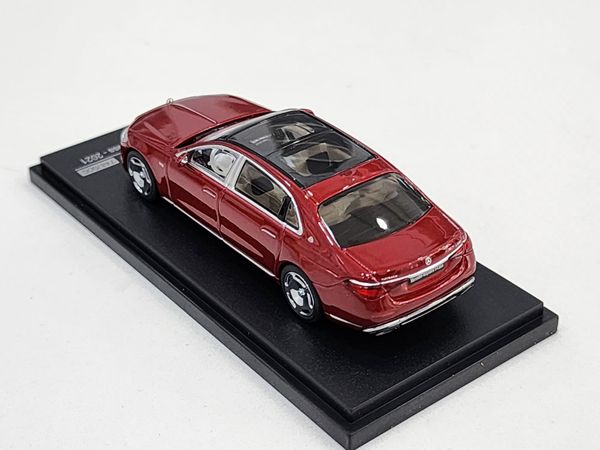 Xe Mô Hình Mercedes-Benz S-Class 2021 1:64 Almost Real ( Đỏ )