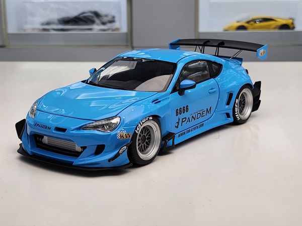 Xe Mô Hình Rocket Bunny 86 Widebody 1:18 DCN ( Blue )