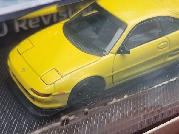 Xe Mô Hình Toyota MR2 SW20 Revision 4 1:64 MicroTurbo ( Vàng )