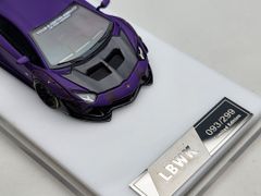 Xe Mô Hình Lamborghi Aventador 1:64 LBWK ( Tím )