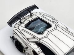 Xe Mô Hình Lamborghi Aventador 1:64 LBWK ( Trắng )