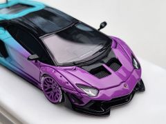 Xe Mô Hình Lamborghi Aventador 1:64 LBWK ( Tím & Xanh Min )