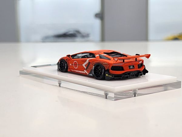 Xe Mô Hình Lamborghi Aventador 1:64 LBWK ( Cam )