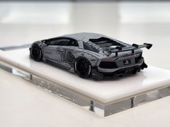 Xe Mô Hình Lamborghi Aventador 1:64 LBWK ( Xám )