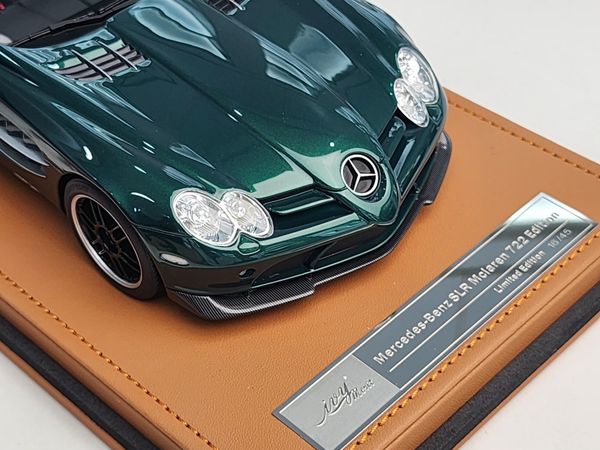 Xe mô hình Mercedes-Benz SLR 722 1:18 Ivy Model (Dark Green)