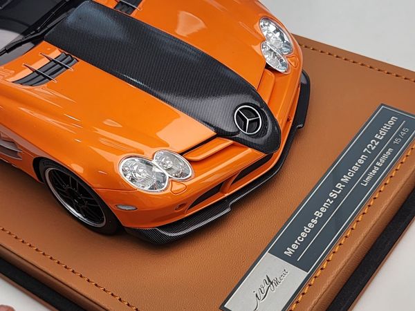Xe mô hình Mercedes-Benz SLR 1:18 Ivy Model (Orange)