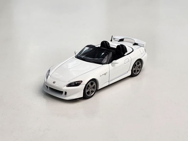 Xe Mô Hình Honda S2000 (AP2) CR Grand Prix White LHD 1:64 MiniGT ( Trắng )