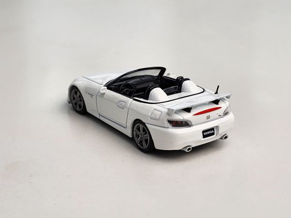 Xe Mô Hình Honda S2000 (AP2) CR Grand Prix White LHD 1:64 MiniGT ( Trắng )