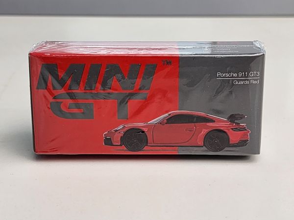 Xe Mô Hình Porsche 911 (992) GT3 Guards Red 1:64 MiniGT