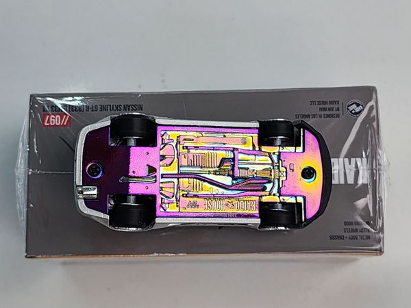 Xe Mô Hình Nissan Skyline GT-R R33 Dai33 V1 1:64 Kaido ( Bạc )