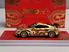 Xe Mô Hình Nissan GT-R R35 Year Of The Dragon Special Edition 2024 1:64 INNO ( Red )