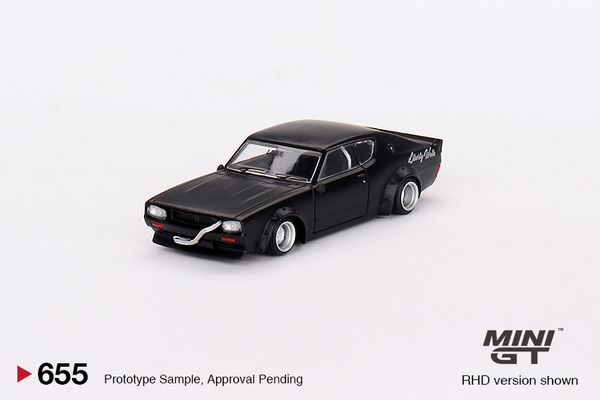 Xe Mô Hình Nissan Skyline Kenmeri Liberty Walk 1:64 MiniGT ( Đen )