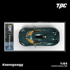 Xe Mô Hình Koenigsegg Regera 1:64 TPC ( Green )