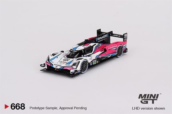 Xe Mô Hình Acura ARX-06 1:64 MiniGT ( Trắng #60 )