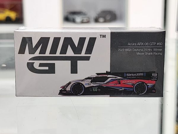 Xe Mô Hình Acura ARX-06 1:64 MiniGT ( Trắng #60 )